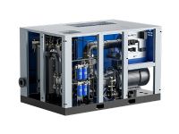 Compresor de tornillo lubricado para baja presión, con variador de velocidad.